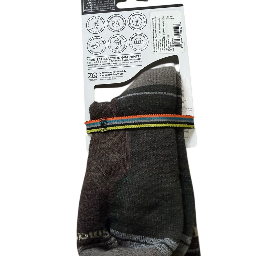 NWT Smartwool Hiking Full Cushion Merino  Socks - Picture 2 of 2